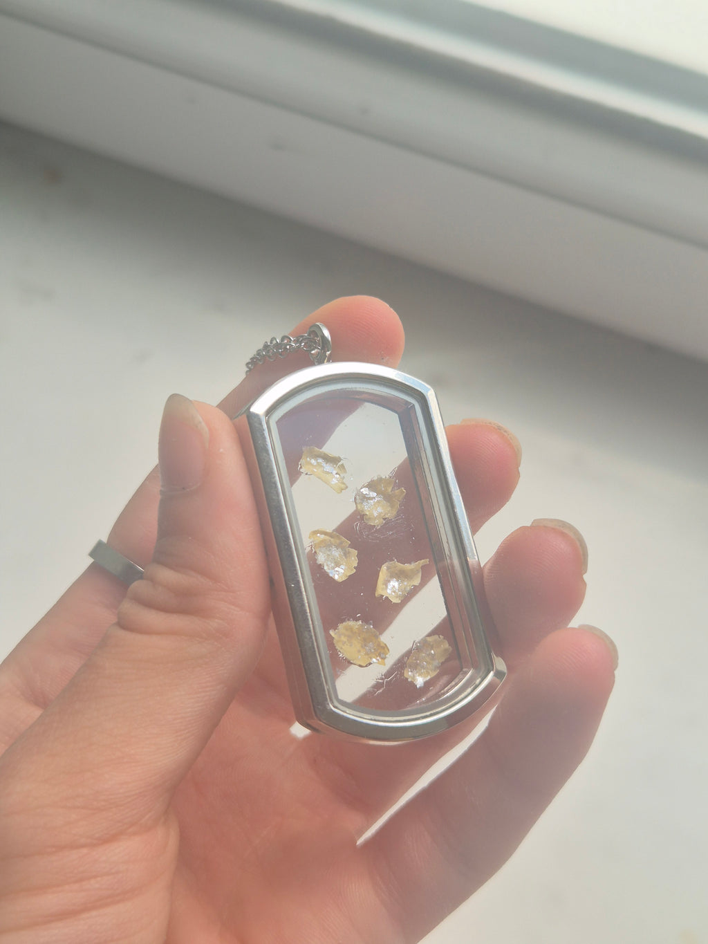 The Keepsake Window - Rectangle Locket