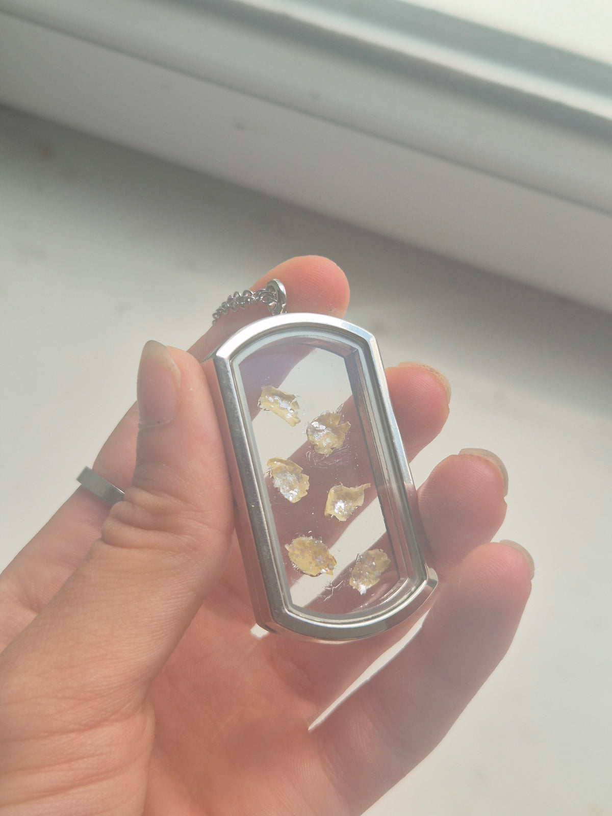 The Keepsake Window - Rectangle Locket